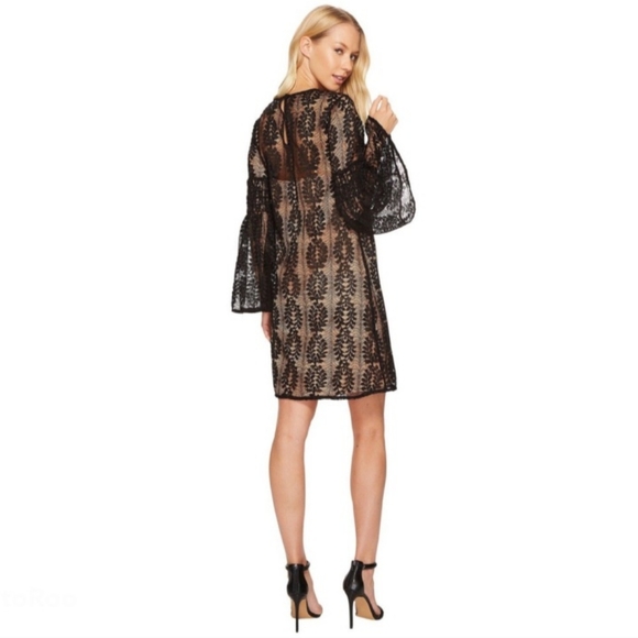 MICHAEL Michael Kors Black Lace Mini Dress - Picture 2 of 7